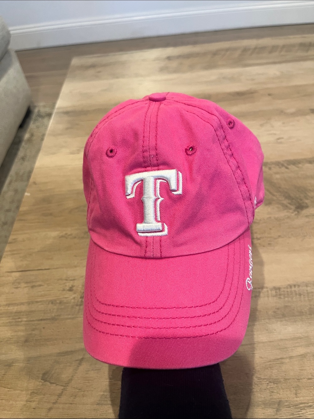 47 Brand Texas Rangers Pink Baseball Hat